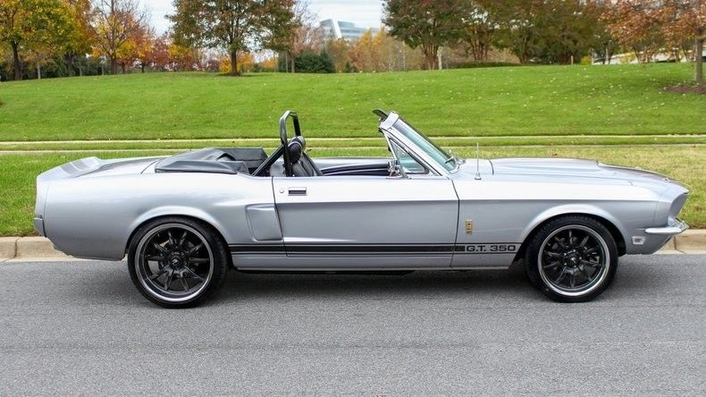 nicely modified 1968 Ford Mustang Shelby Convertible