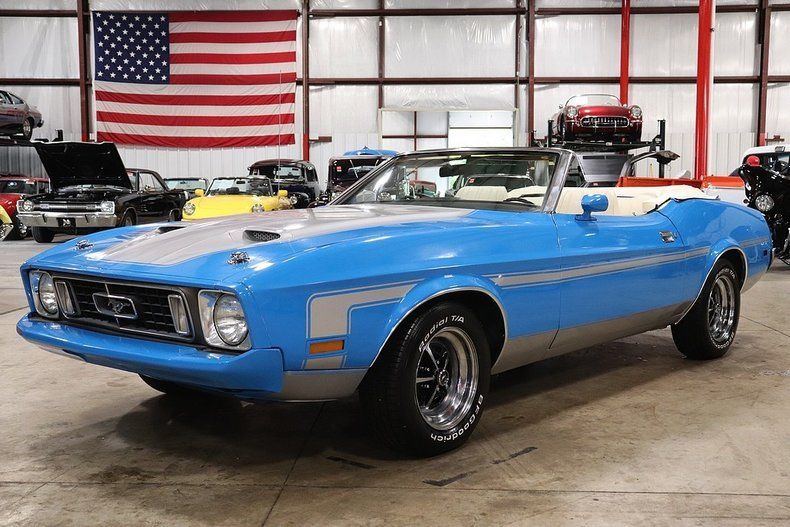 recently restored 1973 Ford Mustang Convertible