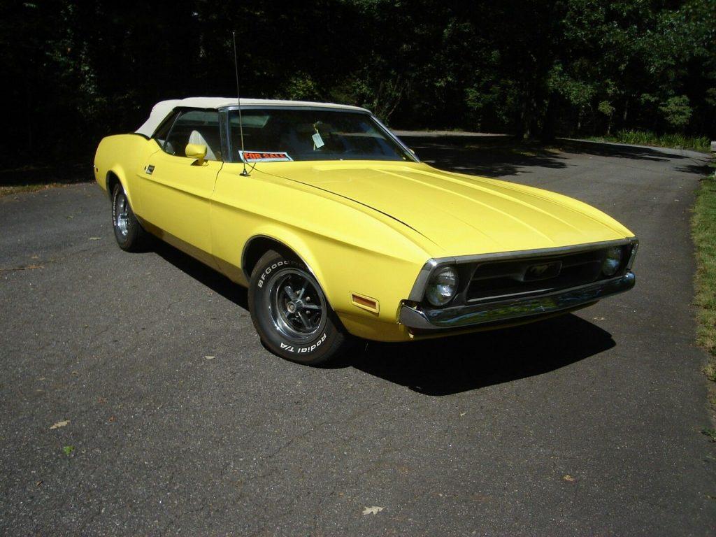 restored 1971 Ford Mustang Convertible