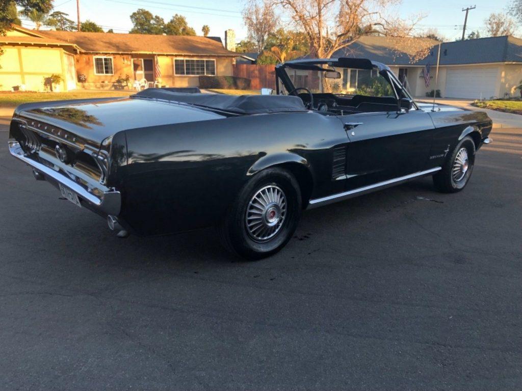 rust free 1967 Ford Mustang convertible