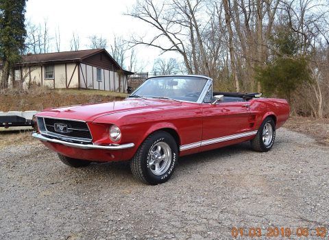 sharp looking 1967 Ford Mustang Convertible for sale