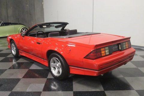 well maintained 1990 Chevrolet Camaro IROC Z/28 Convertible for sale