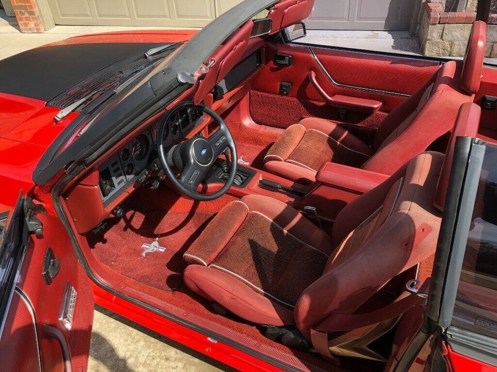 Excellent shape 1986 Ford Mustang GT Convertible