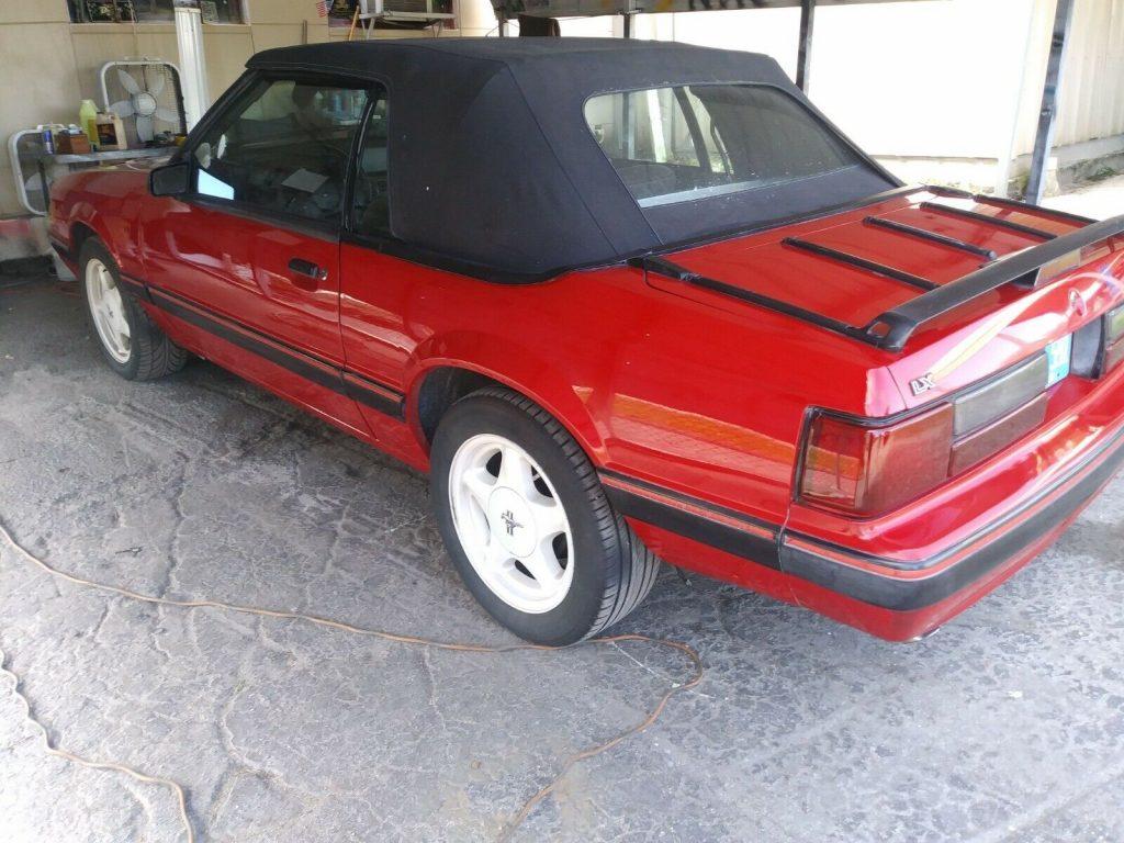 true survivor 1987 Ford Mustang LX covertible