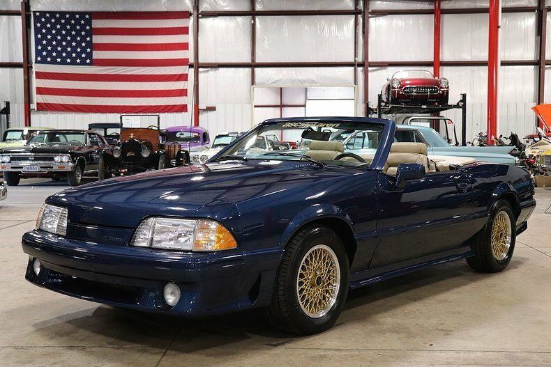 very low miles 1988 Ford Mustang ASC McLaren convertible