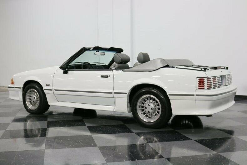 very low miles 1989 Ford Mustang GT convertible
