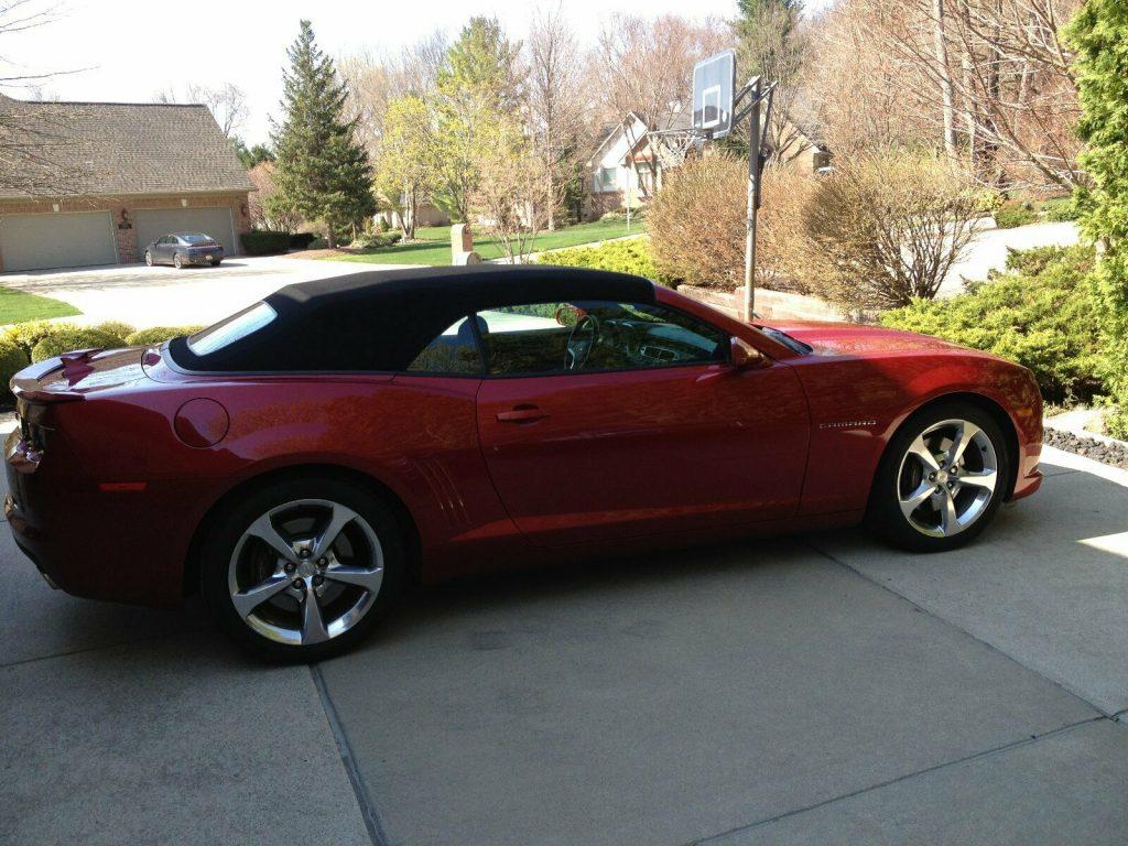 every option available 2013 Chevrolet Camaro 2SS RS Convertible