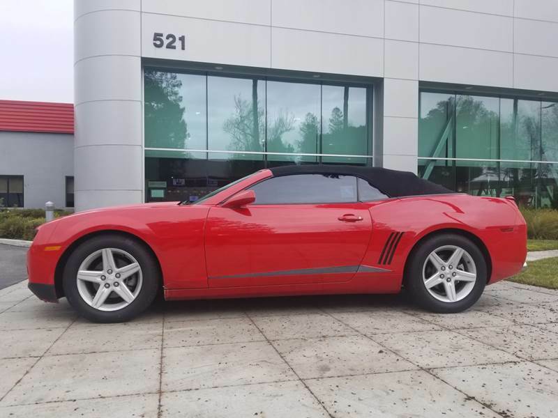 well equipped 2012 Chevrolet Camaro LT Convertible