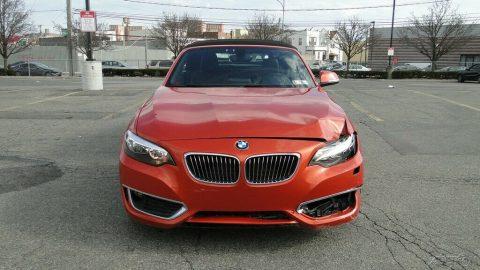 low miles 2016 BMW 2 Series 228i Xdrive Convertible for sale