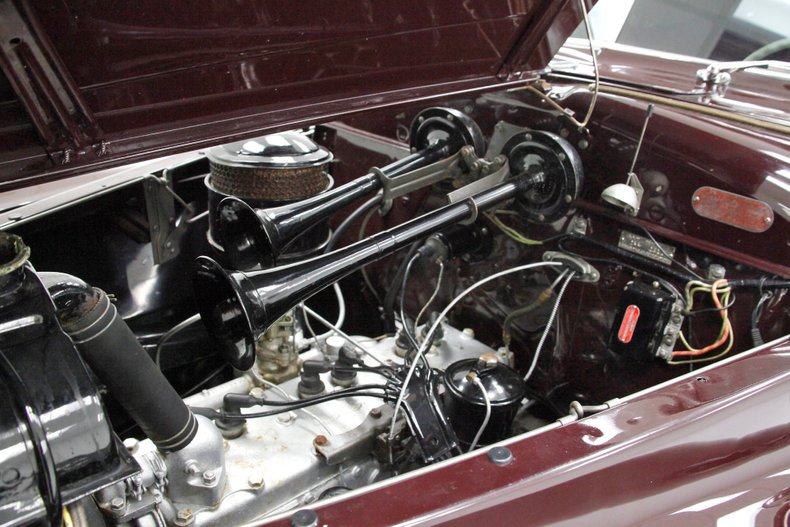 older restoration 1940 Chrysler Windsor Convertible