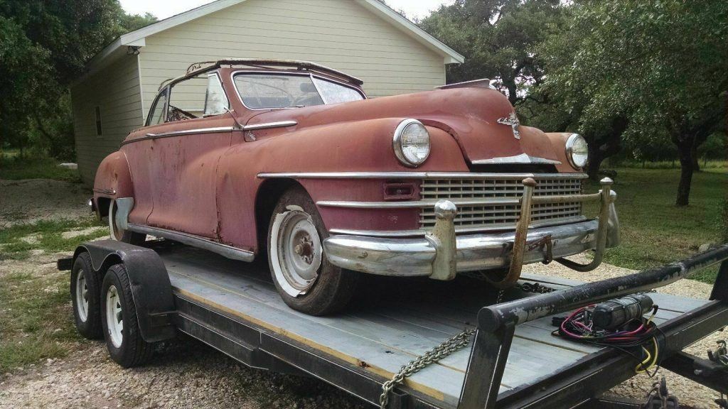 project 1948 Chrysler Windsor Convertible