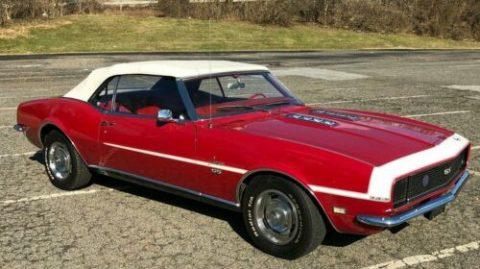 restored 1968 Chevrolet Camaro SS 396 RS Convertible for sale