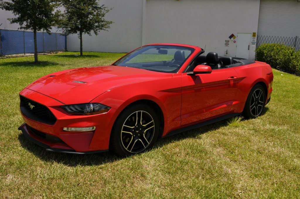 fully loaded 2018 Ford Mustang Premium Convertible