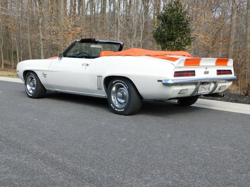 perfect 1969 Chevrolet Camaro RS SS Convertible