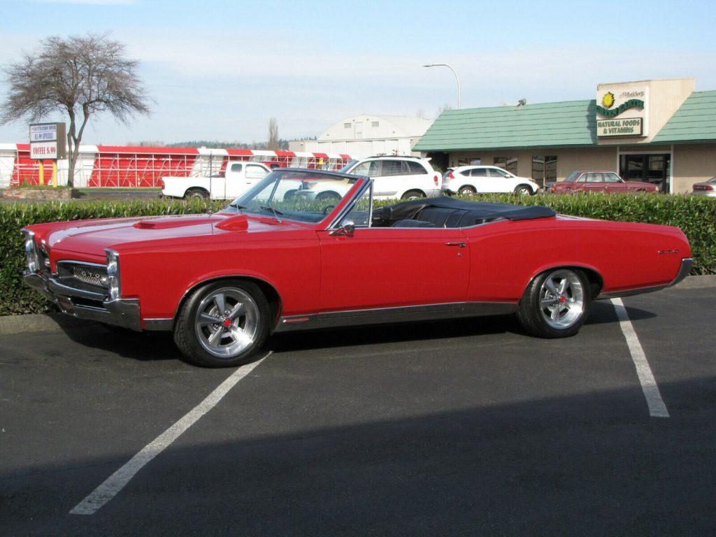 well equipped 1967 Pontiac GTO Convertible