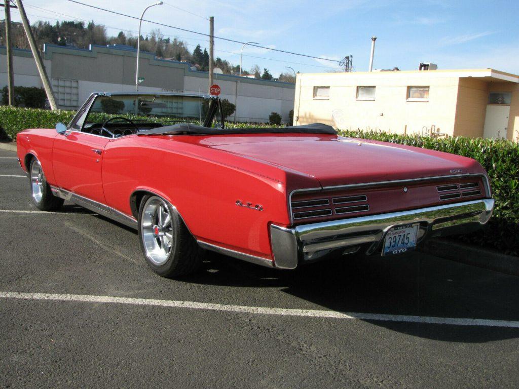 well equipped 1967 Pontiac GTO Convertible