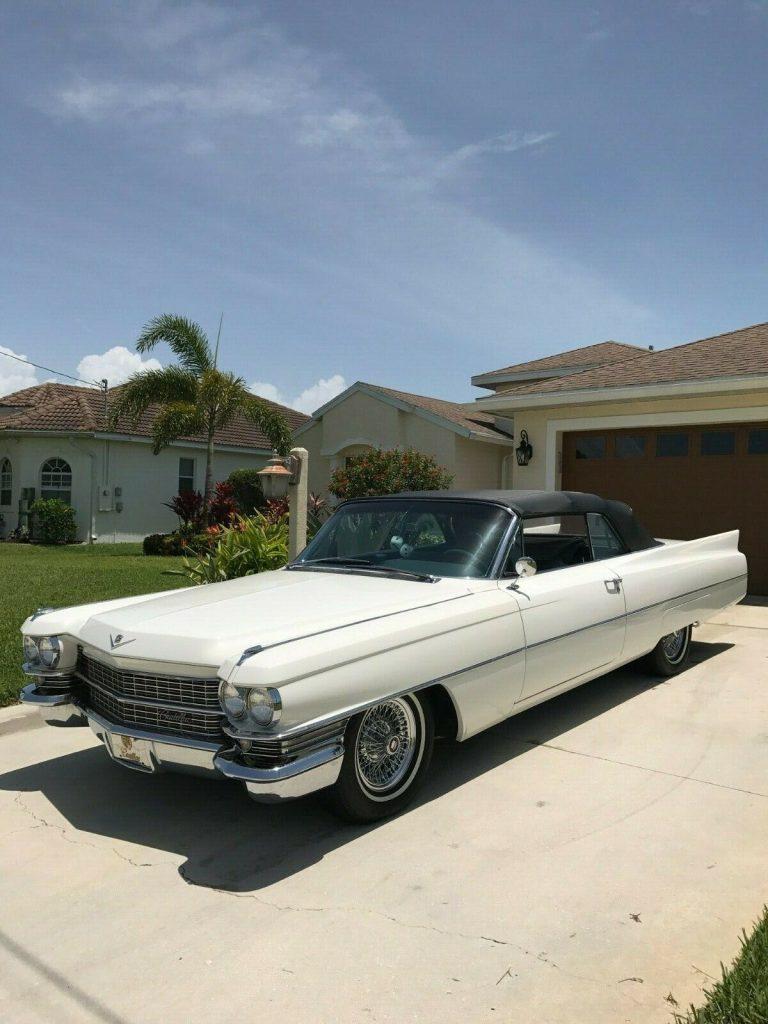 great looking 1963 Cadillac DeVille Convertible
