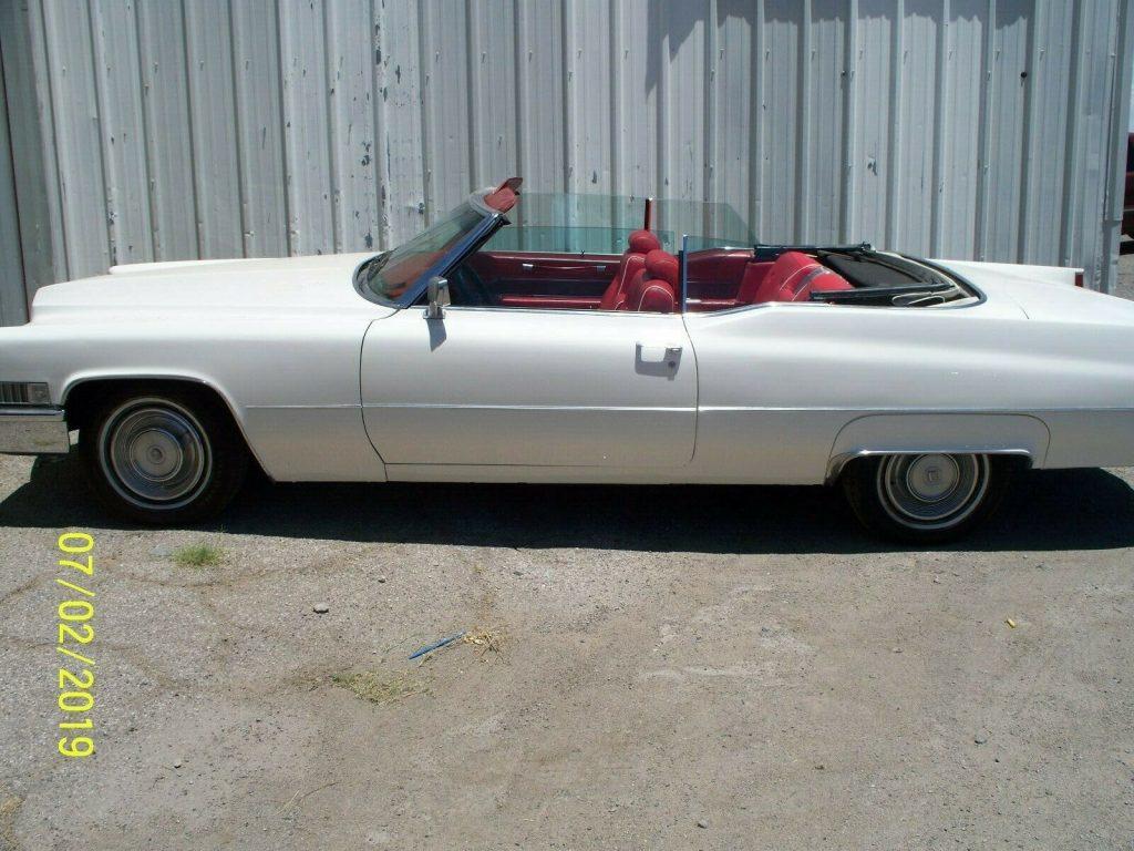 great shape 1969 Cadillac Deville Convertible