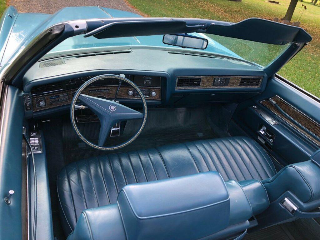 low miles 1971 Cadillac Eldorado convertible