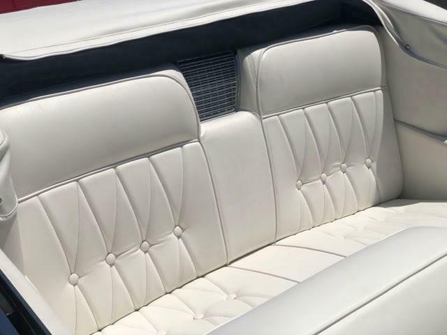restored interior 1964 Cadillac DeVille Convertible