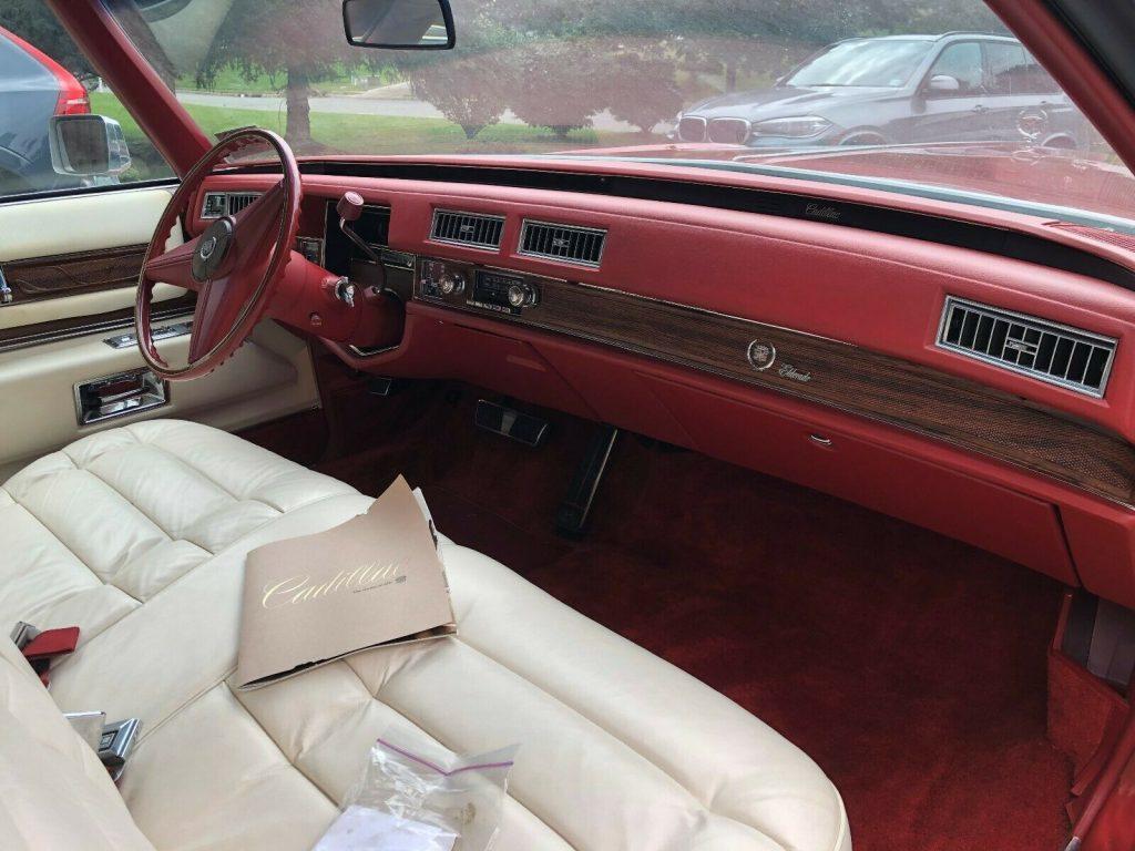almost no mileage 1976 Cadillac Eldorado Convertible