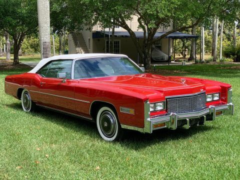 low miles 1976 Cadillac Eldorado Convertible for sale