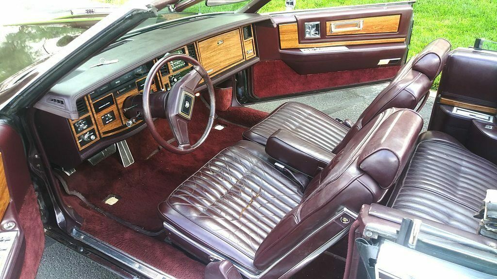 well serviced 1985 Cadillac Eldorado Convertible