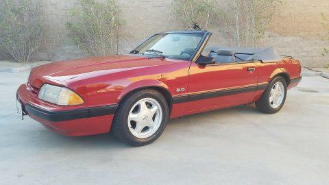 Immaculate Original Paint 1987 Ford Mustang Convertible for sale