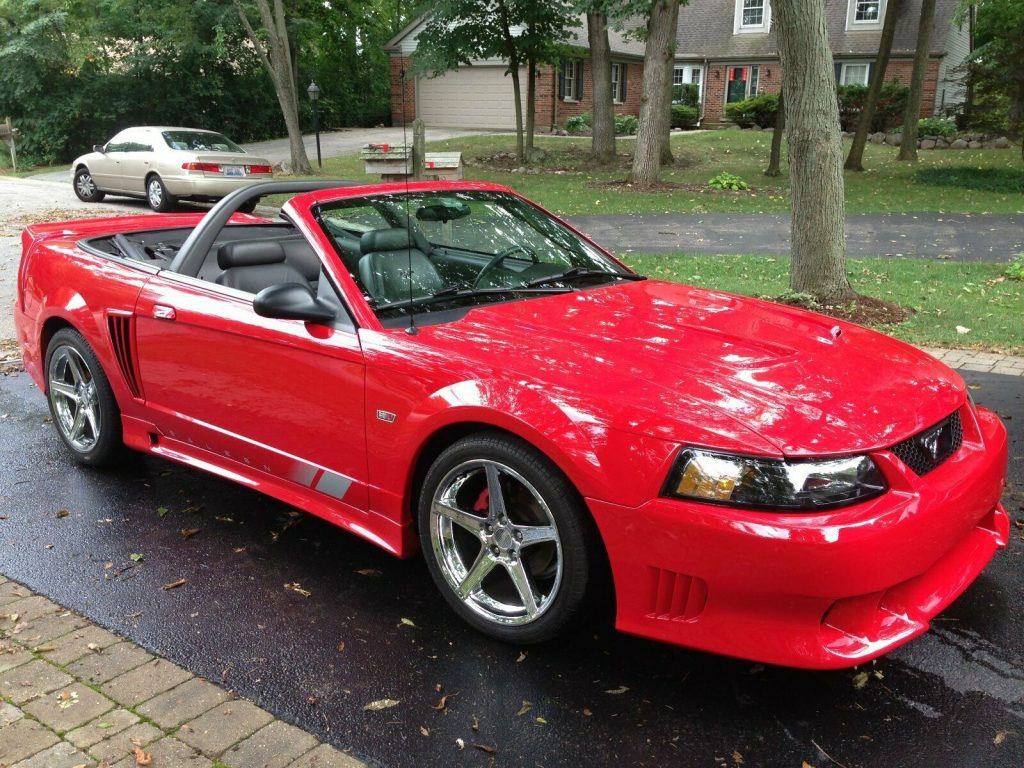 low miles 2002 Ford Mustang Saleen convertible