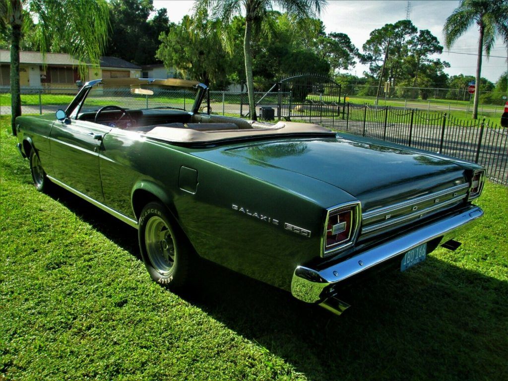 restored 1966 Ford Galaxie 500 CONVERTIBLE