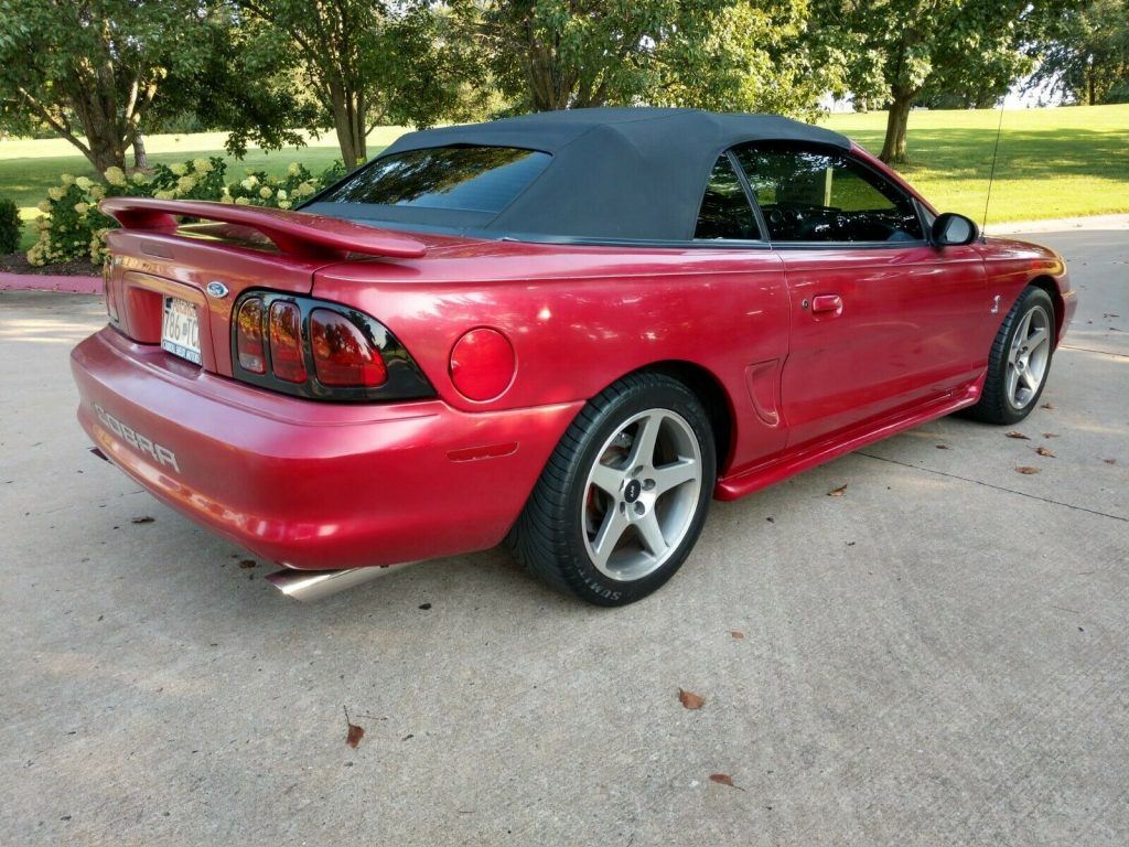 Well Maintained 1996 Ford Mustang SVT Cobra Convertible
