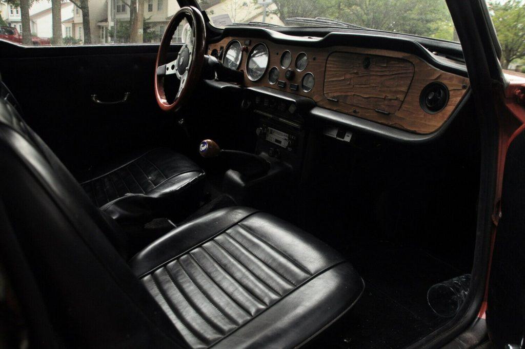 well serviced 1974 Triumph TR 6 convertible