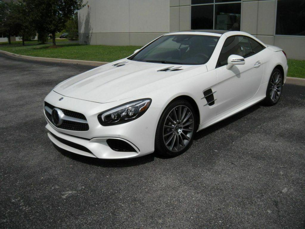 almost no mileage 2019 Mercedes Benz SL Class SL550 convertible