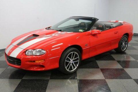 low miles 2002 Chevrolet Camaro Z28 convertible for sale