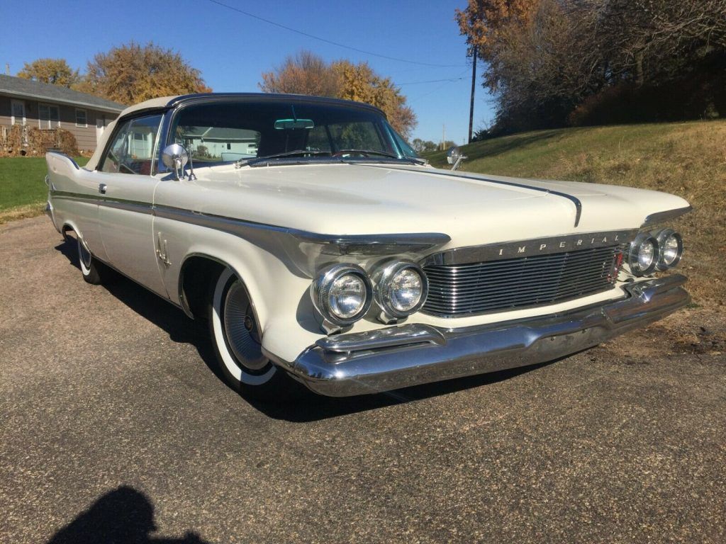 stunning 1961 Chrysler Imperial crown Convertible