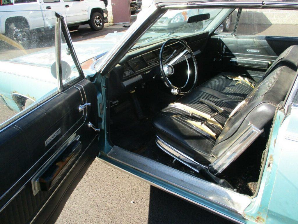 barn find 1967 Plymouth Fury III convertible