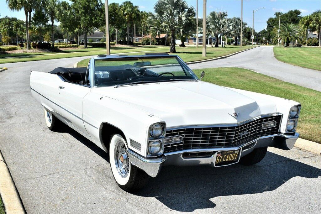 Beautifully Restored 1967 Cadillac Deville Convertible
