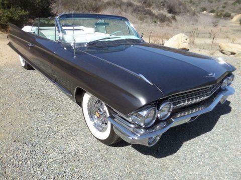 fantastic 1961 Cadillac Series 62 convertible for sale