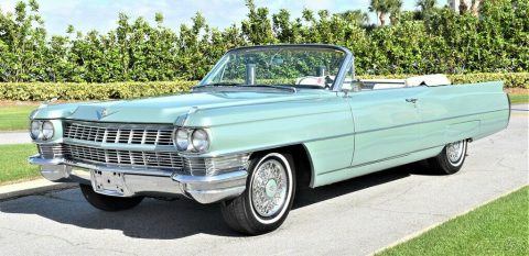 restored 1964 Cadillac Deville Convertible for sale
