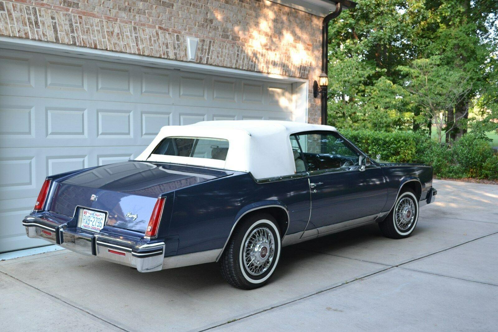 smooth running 1984 Cadillac Eldorado Biarritz CONVERTIBLE for sale