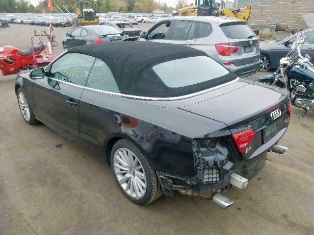 damaged 2012 Audi A5 convertible
