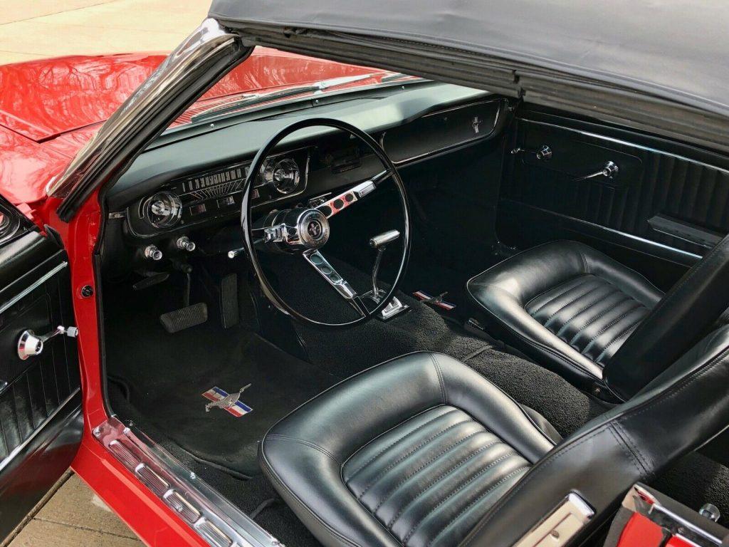 beautiful 1965 Ford Mustang convertible