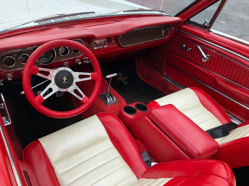 custom interior 1965 Ford Mustang Convertible