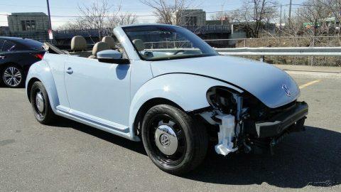 needs repair 2013 Volkswagen Beetle Convertible for sale