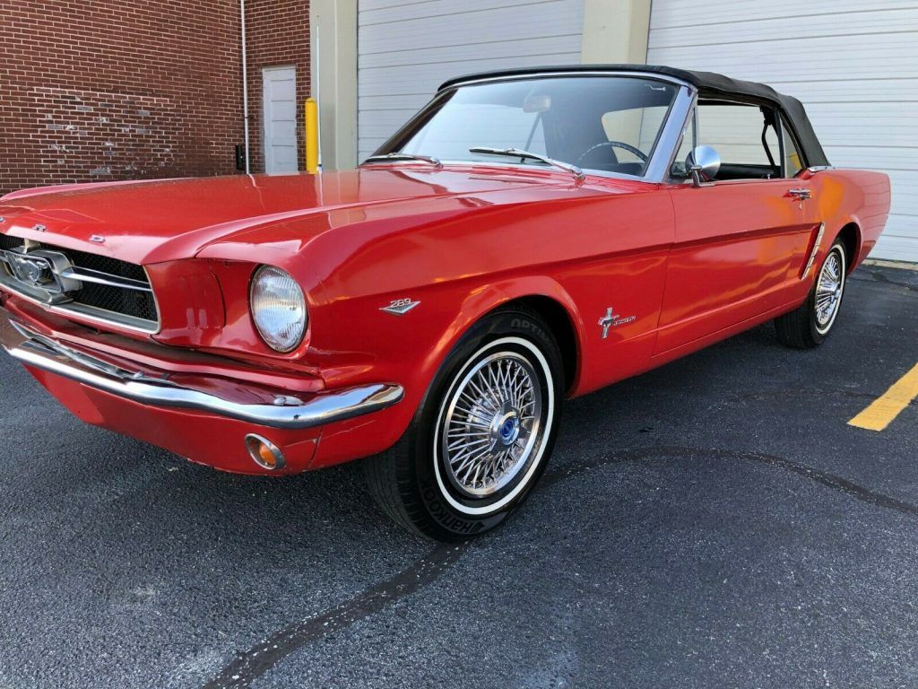 well serviced 1965 Ford Mustang Convertible