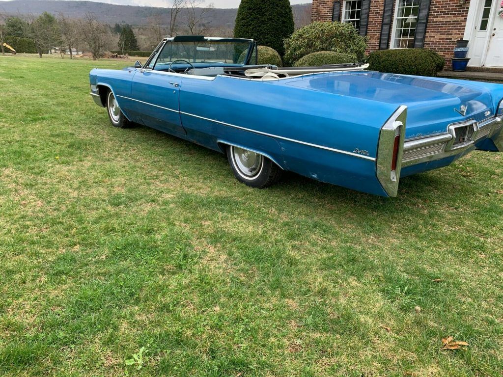 needs some work 1966 Cadillac DeVille Convertible