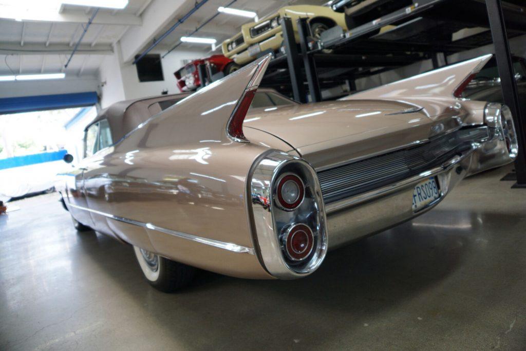 highly optioned 1960 Cadillac Series 62 Convertible