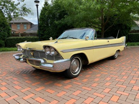 nice original 1958 Plymouth Belvedere convertible for sale