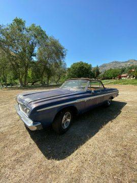 project 1964 Plymouth Fury convertible for sale