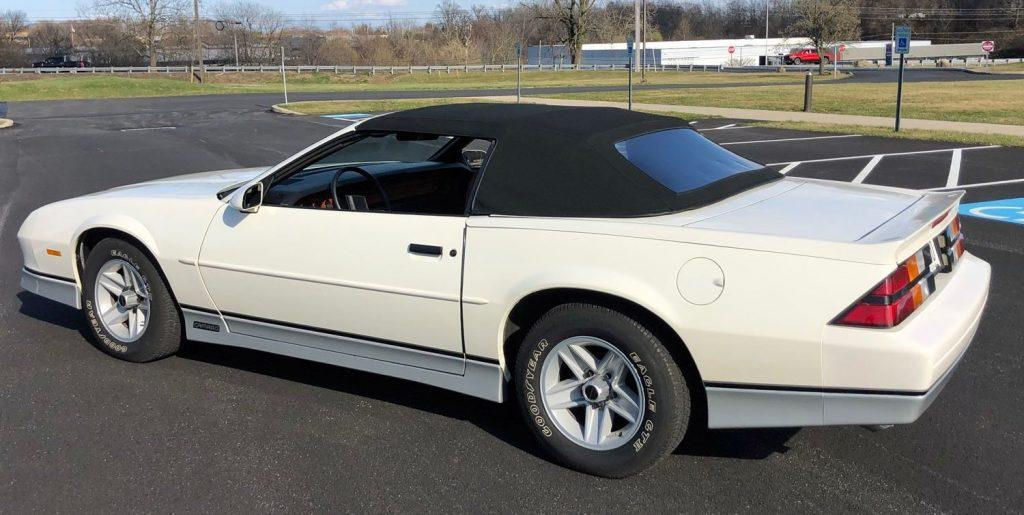 immaculate 1988 Chevrolet Camaro Convertible